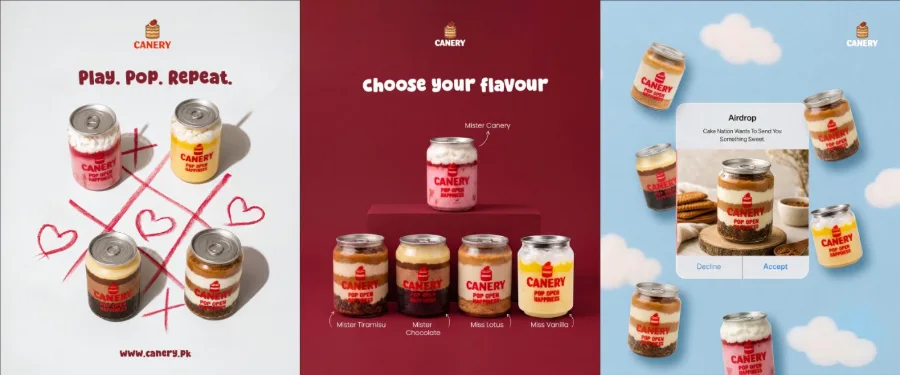 Canery feed grid — pick your flavour