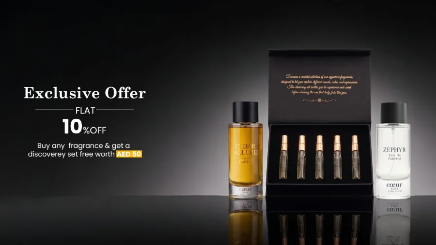 Cœur exclusive offer web banner