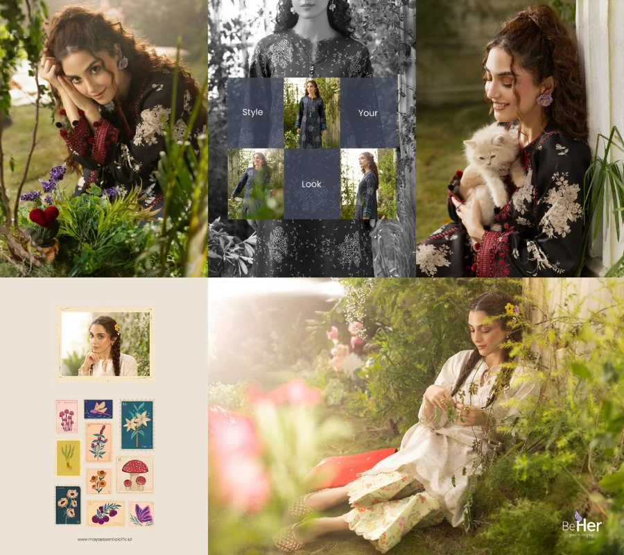 Maya Ess campaign collage
